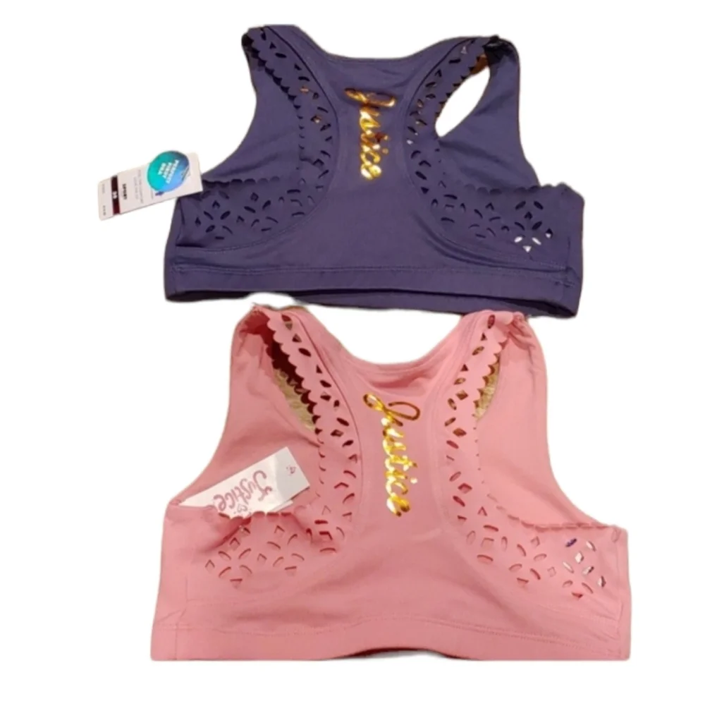 Set of 2 Justice Sports Bras size 30